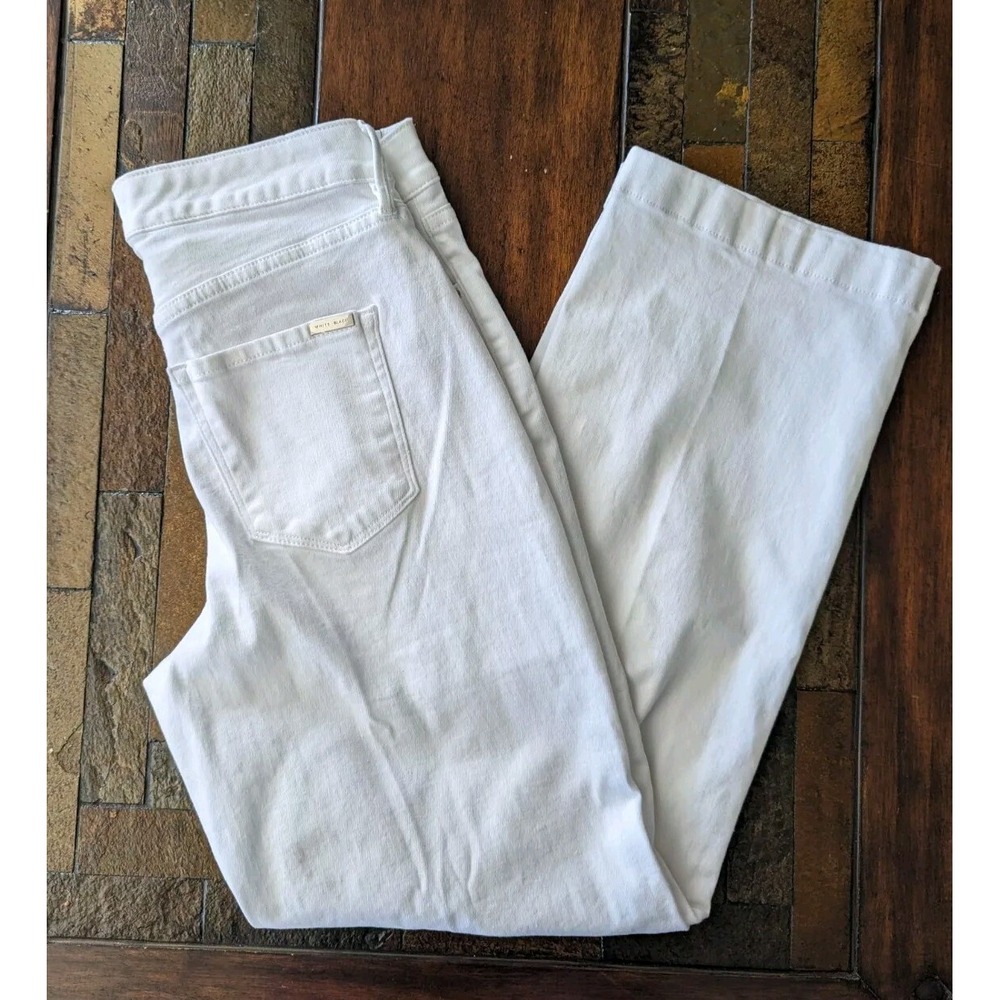 Banana Republic Classic Extra High Rise Wide Leg Crop Jeans Womens SZ 2L NWT